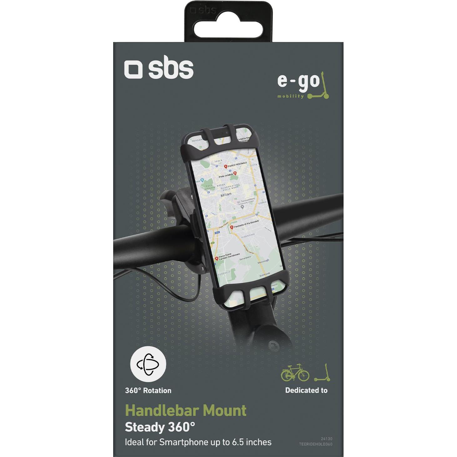 Thumbnail - SBS 360° Handyhalterung, Smartphone Halterung, Schwarz