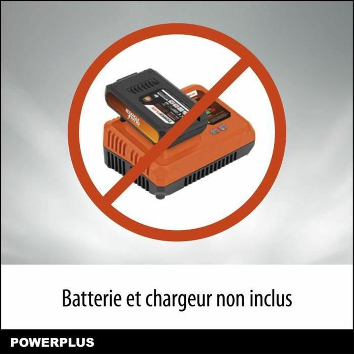 Image du produit Powerplus Taille-haie Dual Power 40V 670mm - batterie et chargeur non compris (Fonctionnement sur batterie)