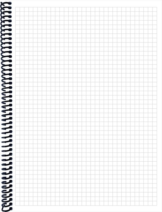 Produktbild Notizbuch DINA 4 (A4, Kariert)