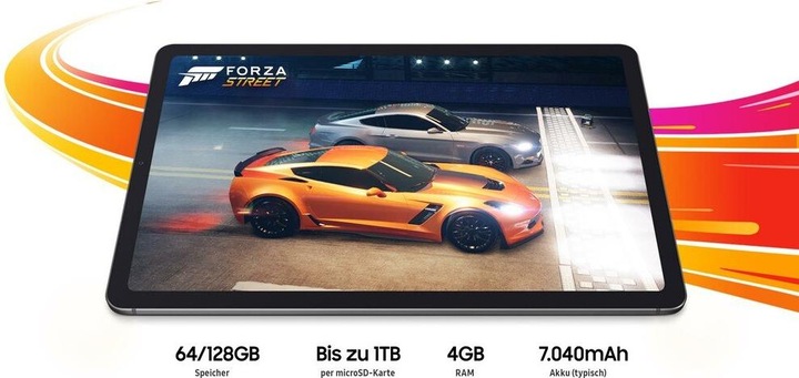Actual product image Samsung Galaxy Tab S6 Lite (2022) (4G, 10.40", 64 GB, Oxford Gray)