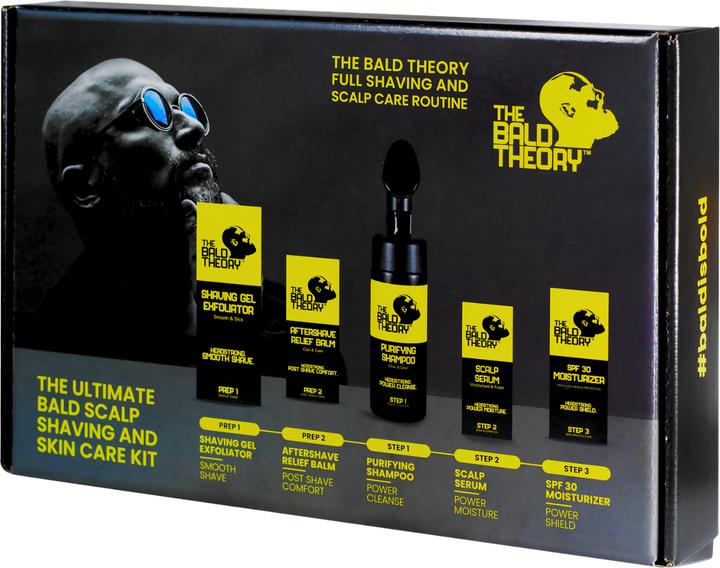 The Bald Theory Lot de 5 (Shampoing liquide)