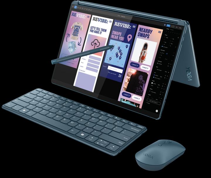 Produktbild Lenovo Yoga Book 9 (13.30", Intel Core Ultra 7 155U, 32 GB, 1000 GB, CH)
