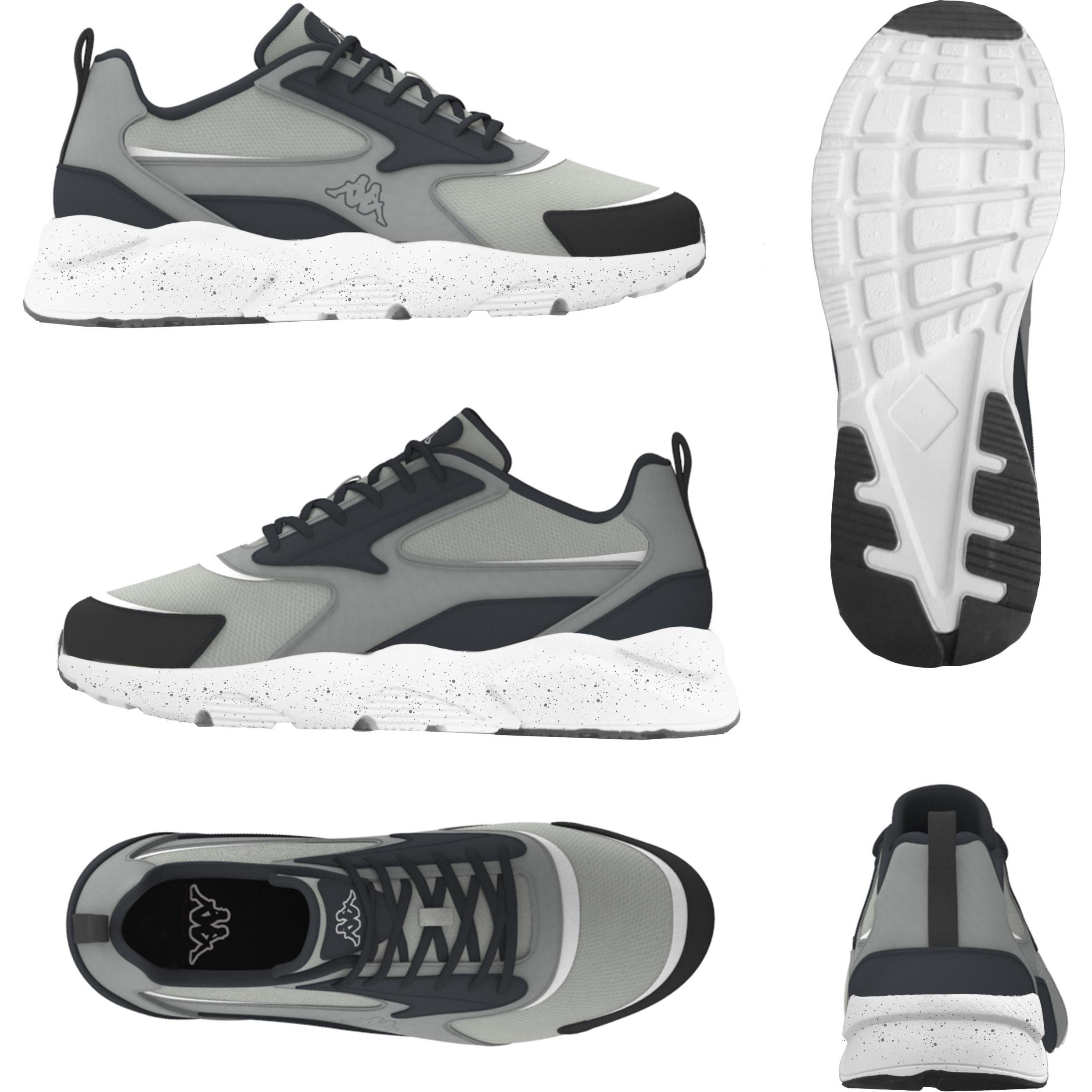 Kappa, Sneaker, Logo Safir, Grau, (40)