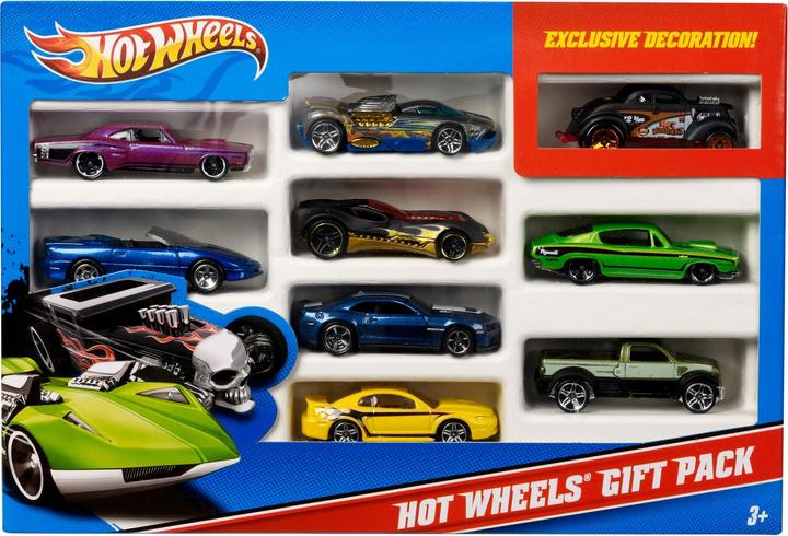 Actual product image Hot Wheels Gift set of 9