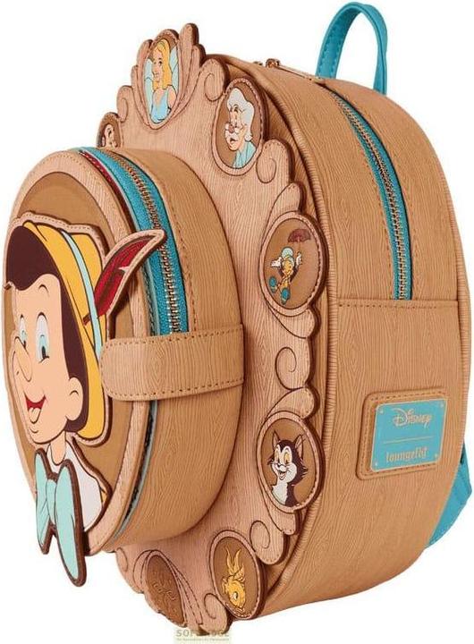 Produktbild Loungefly Mochila Cameo Pinocho Disney 28cm