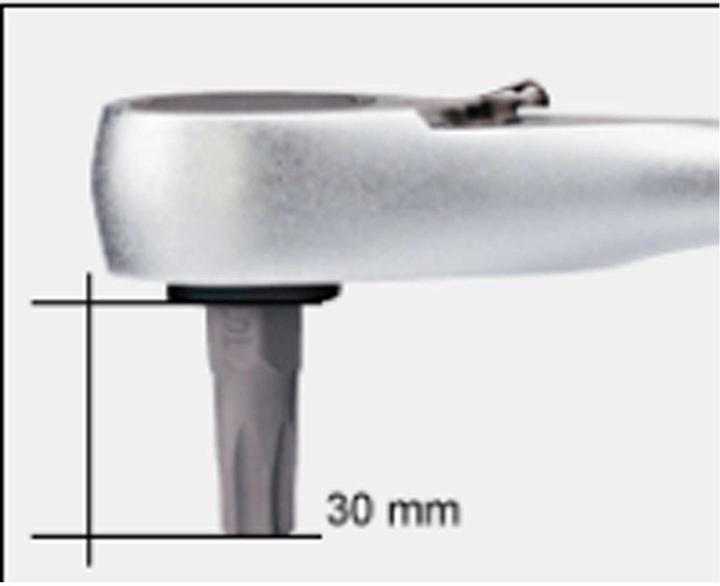 Image du produit Proxxon Micro Bit Ratchet à entraînement à dents fines (1/4")