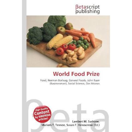World Food Prize, Fachbücher