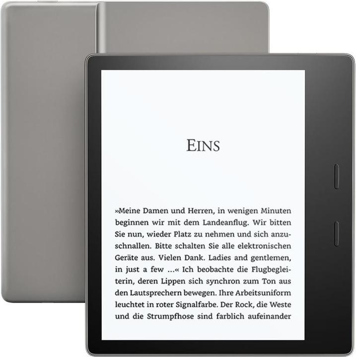 Produktbild Amazon Kindle Oasis Special Offer (2017) (7", 8 GB, Grafit, Aluminium)