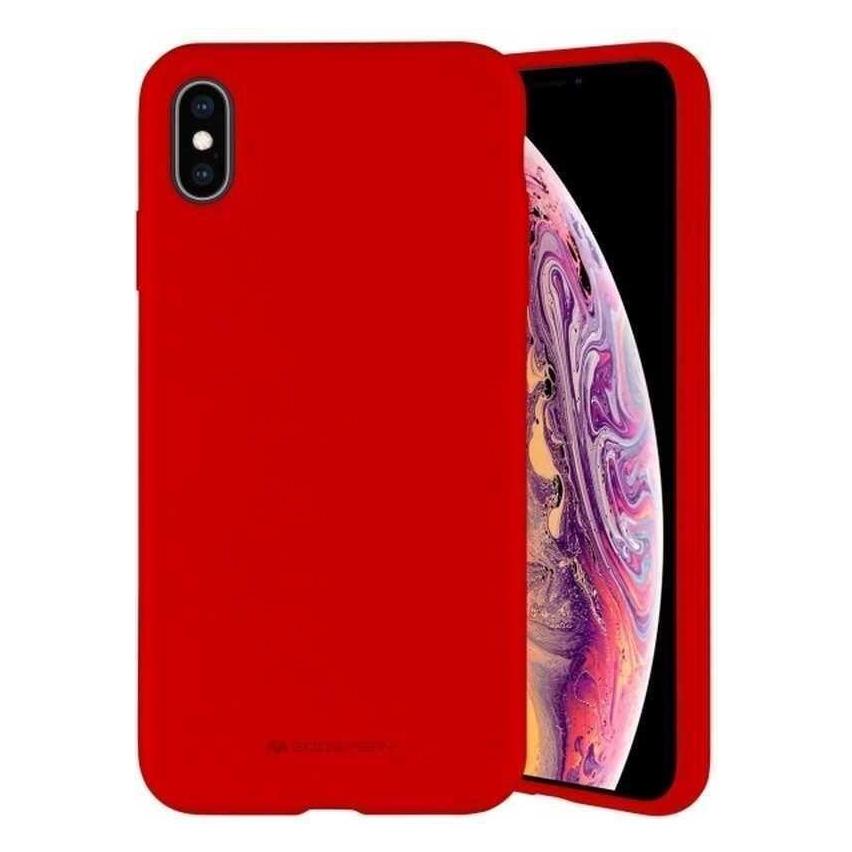 Mercury Rosso Silicone Samsung S24 Fe S721 Red (Samsung Galaxy S24 Fe), Cover Smartphone,
