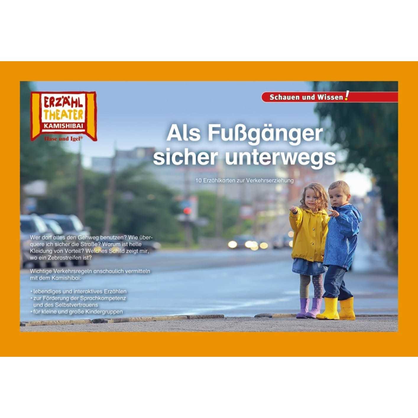 Kamishibai: Als Fussgänger sicher unterwegs, Schulbücher von Verena Sangu