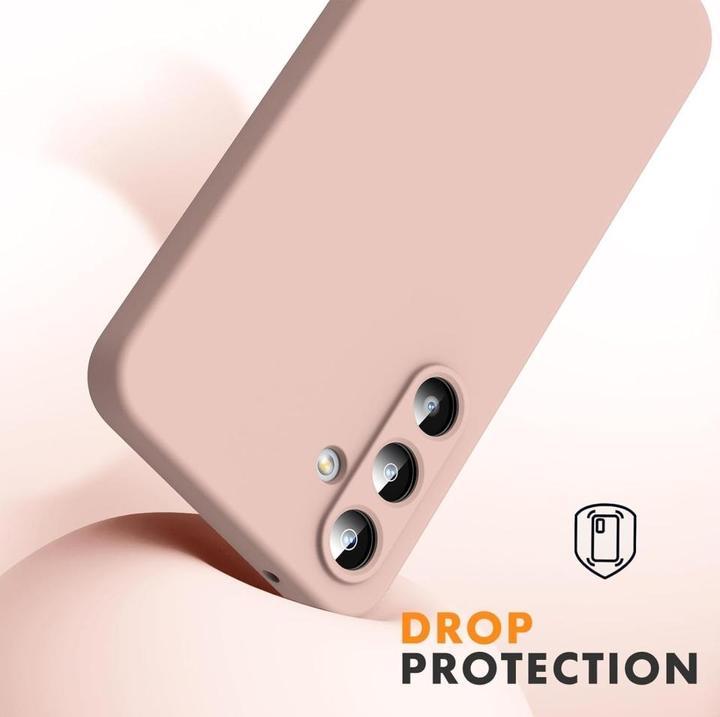 Produktbild Screenguard Samsung Galaxy A55 5G Liquid Silicone Case Hülle (Samsung Galaxy A55)