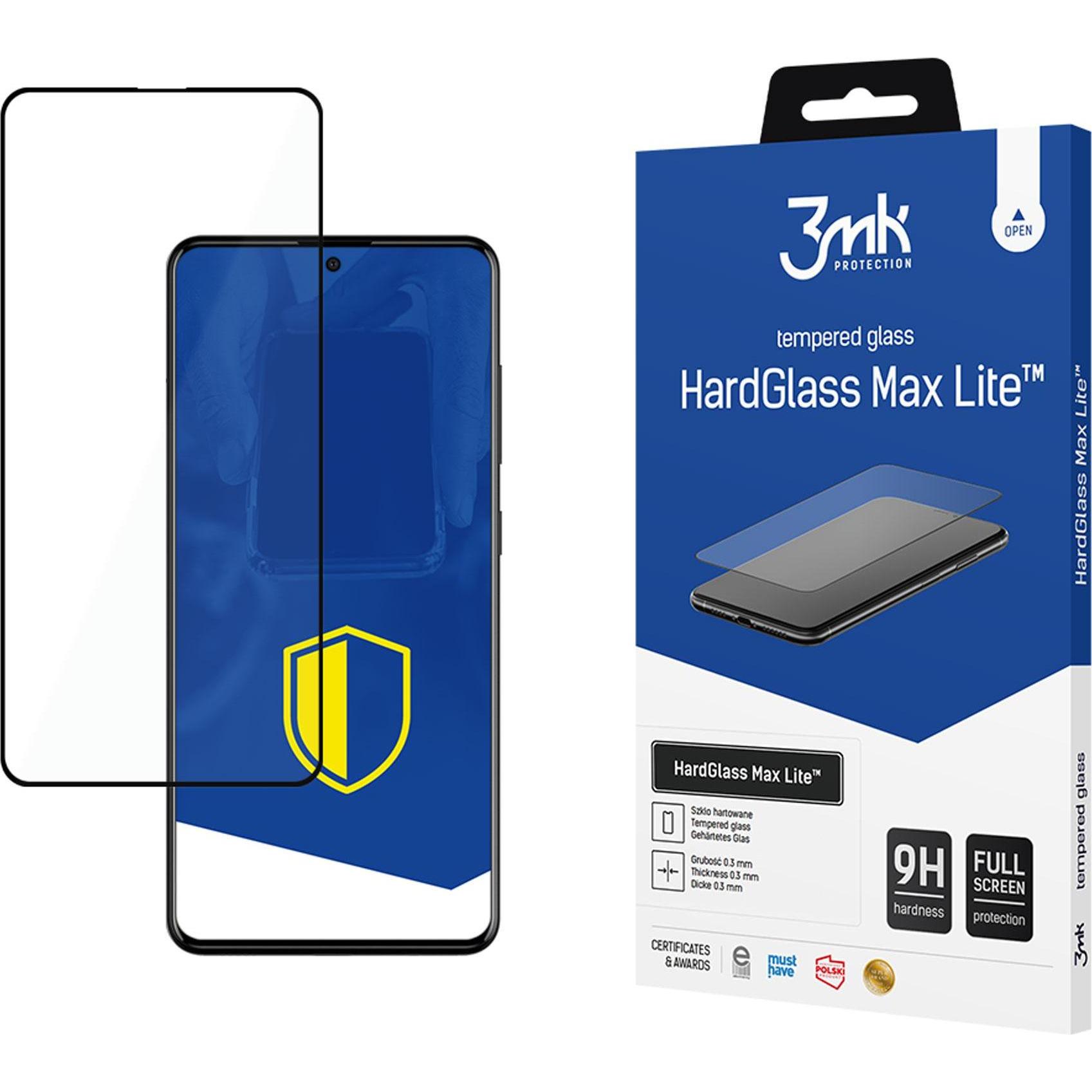 Thumbnail - 3MK HardGlass Max Lite for Samsung Galaxy A51 (1 Stück, Samsung Galaxy A51), Smartphone Schutzfolie, Schwarz