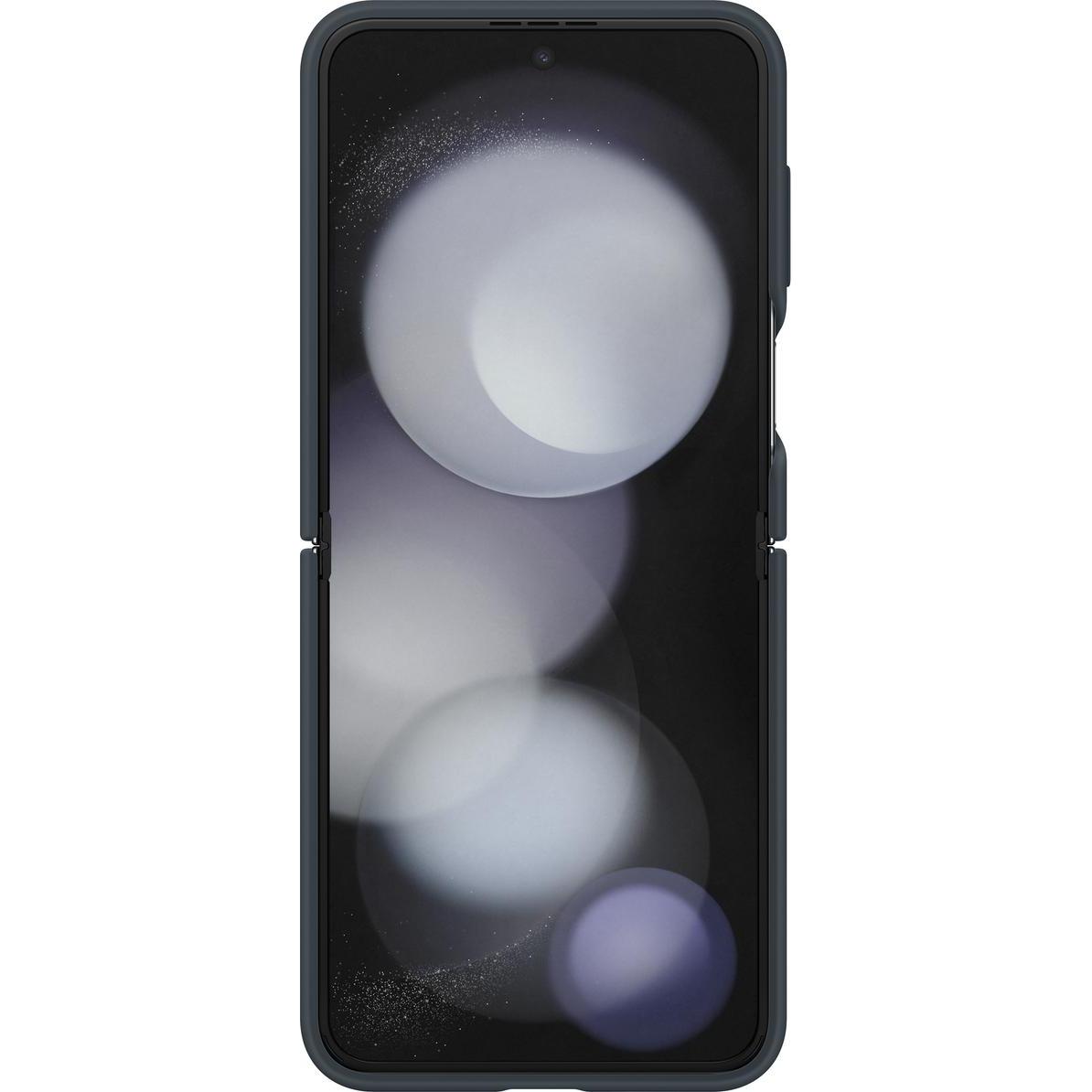 Thumbnail - Samsung Silicone Case with Ring (Samsung Galaxy Z Flip5), Smartphone Hülle, Blau