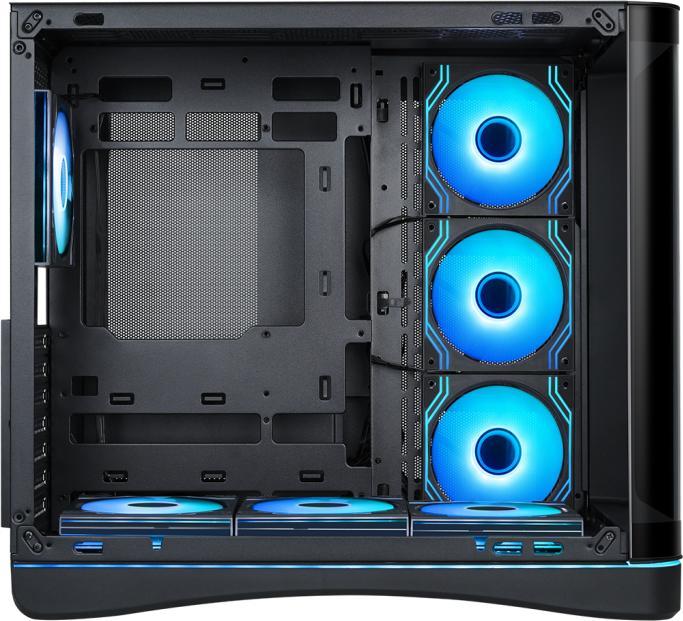 Actual product image Sama V62, Black Mid-tower Case (ATX, ITX, mATX)