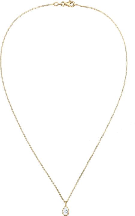 Produktbild Elli Tropfen (925 Sterling Silber, Zirkonia, 42 cm)