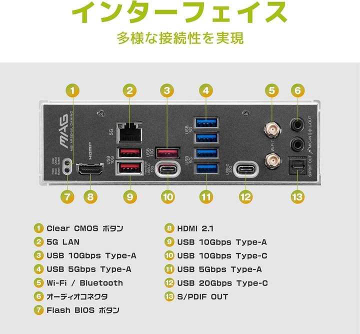 Productafbeelding MSI MAG B850M Mortar WiFi (AM5, AMD B850, mATX)