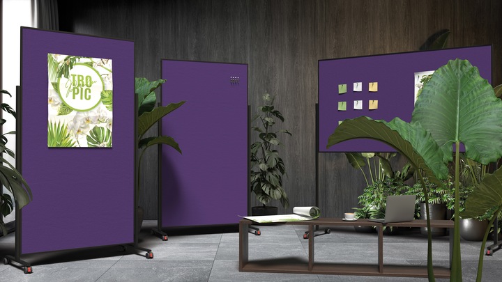 Actual product image Magnetoplan VARIOPIN - Design moderator board (1800 x 1000 cm)