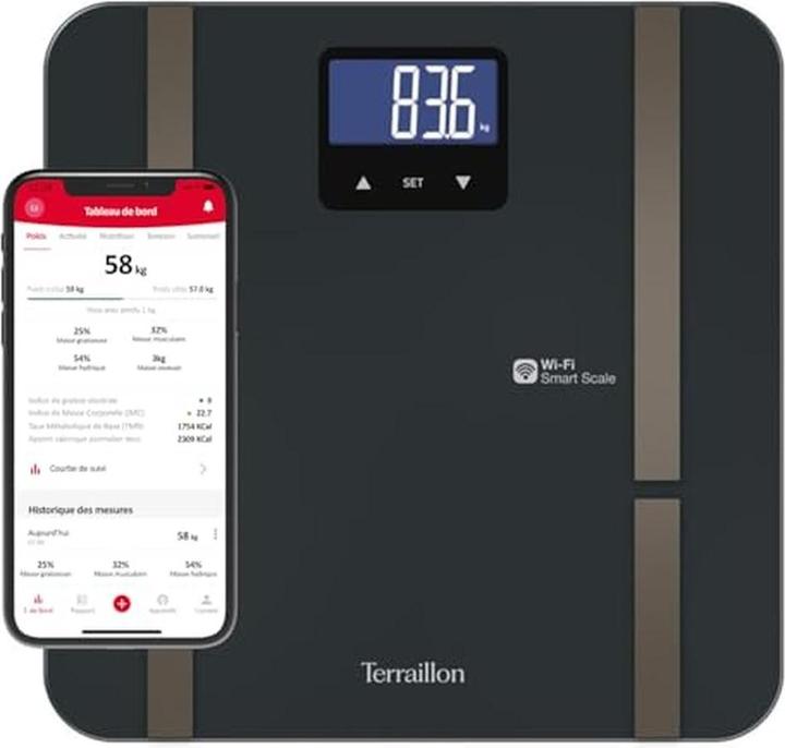 Image du produit Terraillon - Pèse-personne Master Fit Ultra (180 kg)