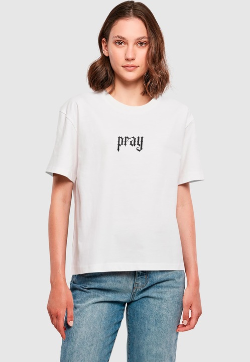 Immagine prodotto Miss Tee Maglietta con mani in preghiera - 143091 (XL)