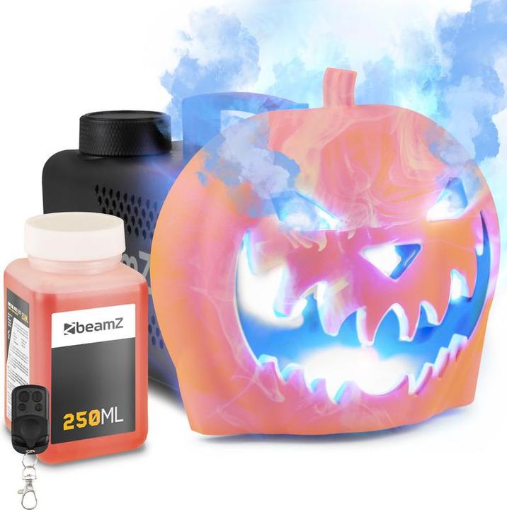 BeamZ S553L mit Kürbiskopf