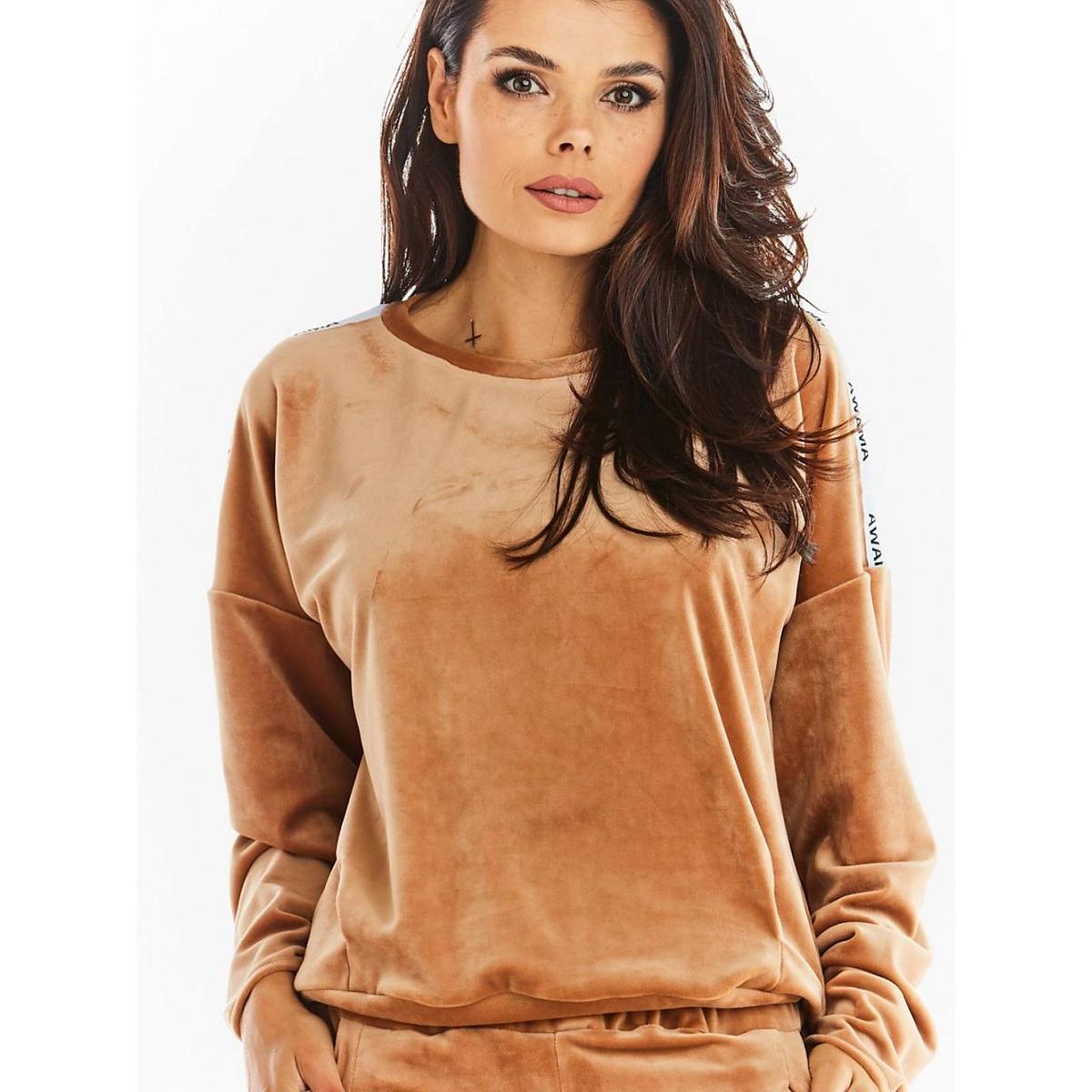 Thumbnail - Awama, Damen, Pullover, Sweater, Beige, (L)