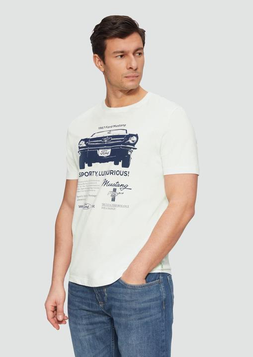 Actual product image S.Oliver T-Shirt Baumwoll-T-Shirt mit Ford®-Print (S)