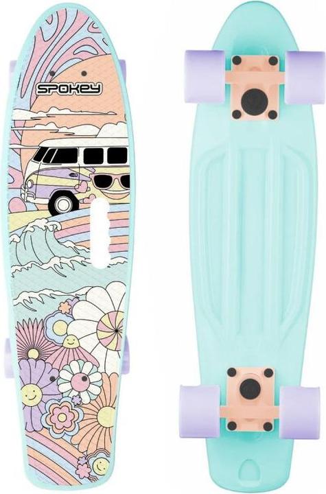 Spokey Groovy Skateboard Karteikarte (22.05")