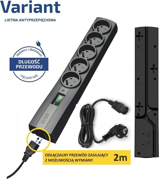 Actual product image Ever Variant overvoltage protection