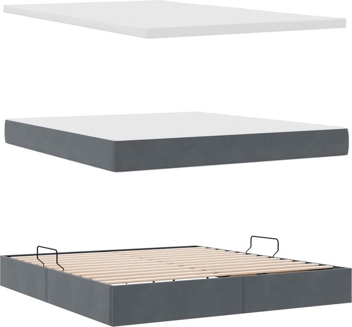 Image du produit vidaXL Modernes Bett (180 x 200 cm)