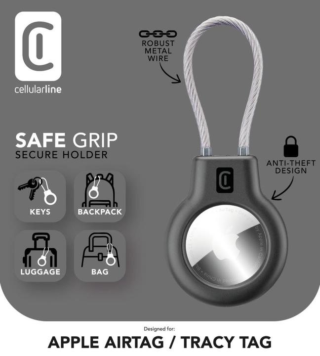 Immagine prodotto Cellularline Airtag/ Tracy Tag Case Safe Grip
