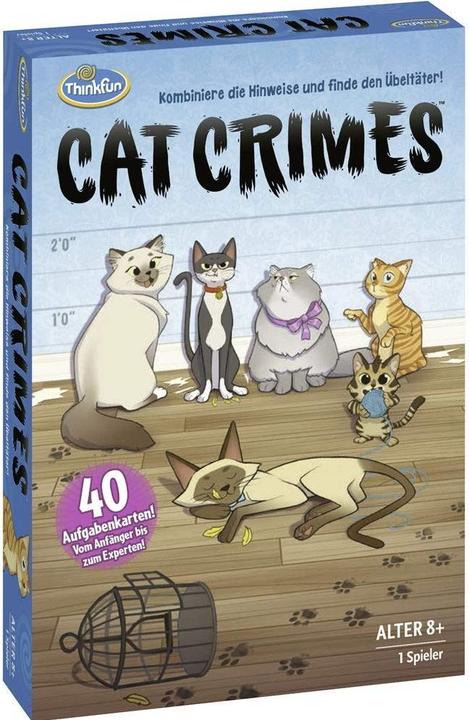 Actual product image Thinkfun cat crimes (German, 1 Players)