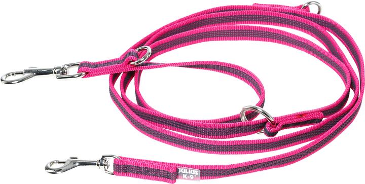 Produktbild Julius-K9 K9 C&G line,pink/grå,14mm/2,2m,max 30kg (Hund)
