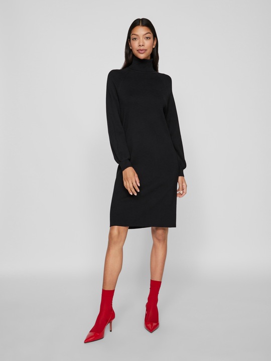 Produktbild Vila Rollkragen Strickkleid (XS)