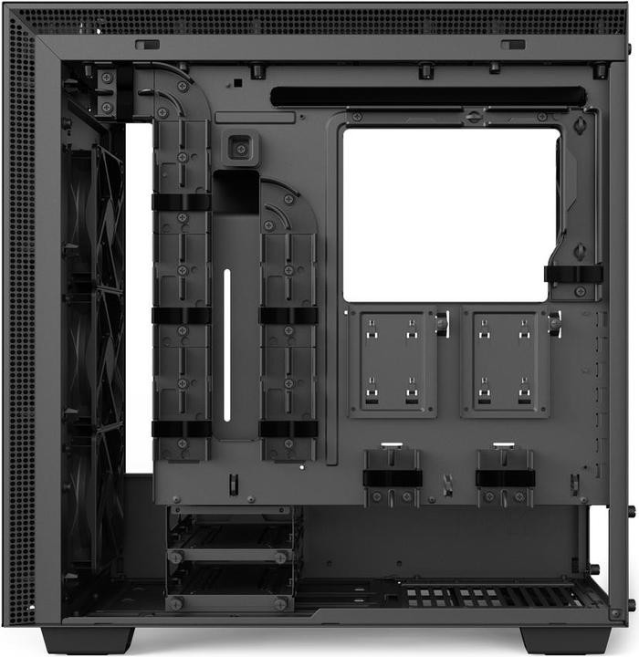 Actual product image NZXT H700i - Black (ATX, mATX, Mini-ITX, E-ATX)