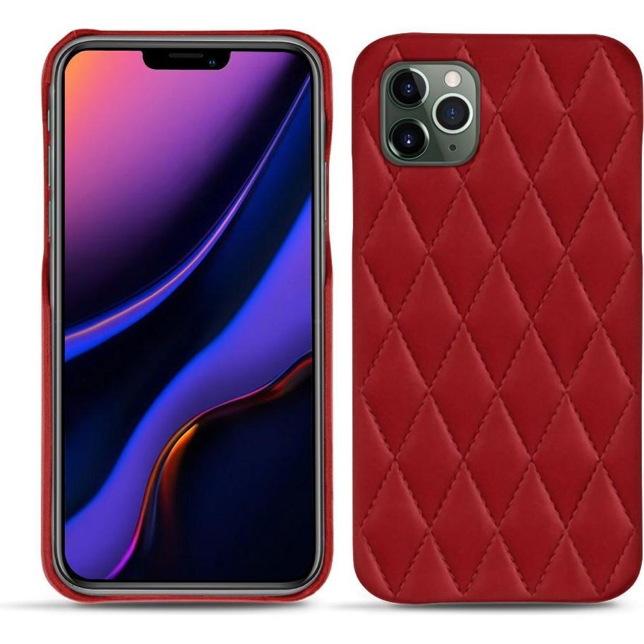Noreve Lederschutzhülle (Apple iPhone 11 Pro), Smartphone Hülle, Rot