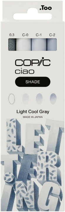 Produktbild Copic CIAO - Marker-Set (Grau, 0.30 mm, 4 x)