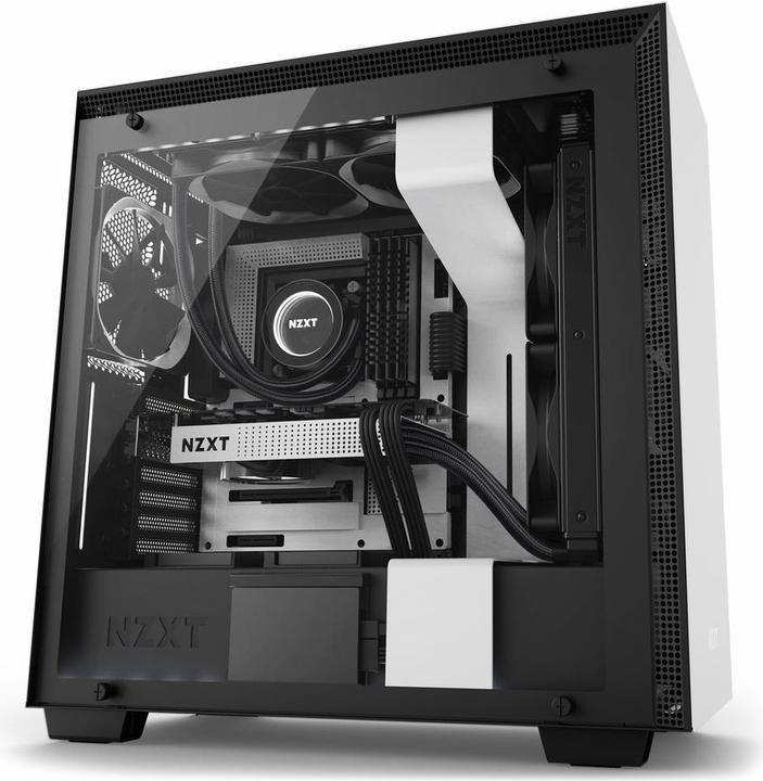 Actual product image NZXT H700i - White (ATX, mATX, Mini-ITX, E-ATX)
