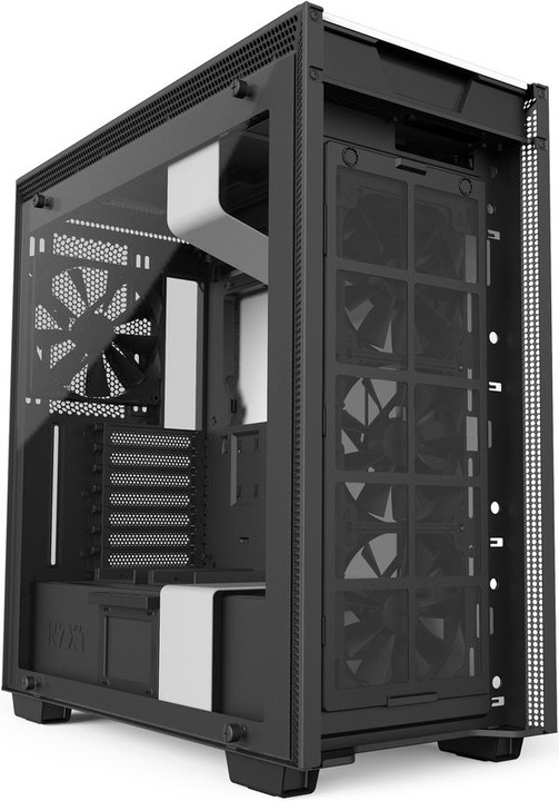 Produktbild NZXT H700i - White (ATX, mATX, Mini-ITX, E-ATX)
