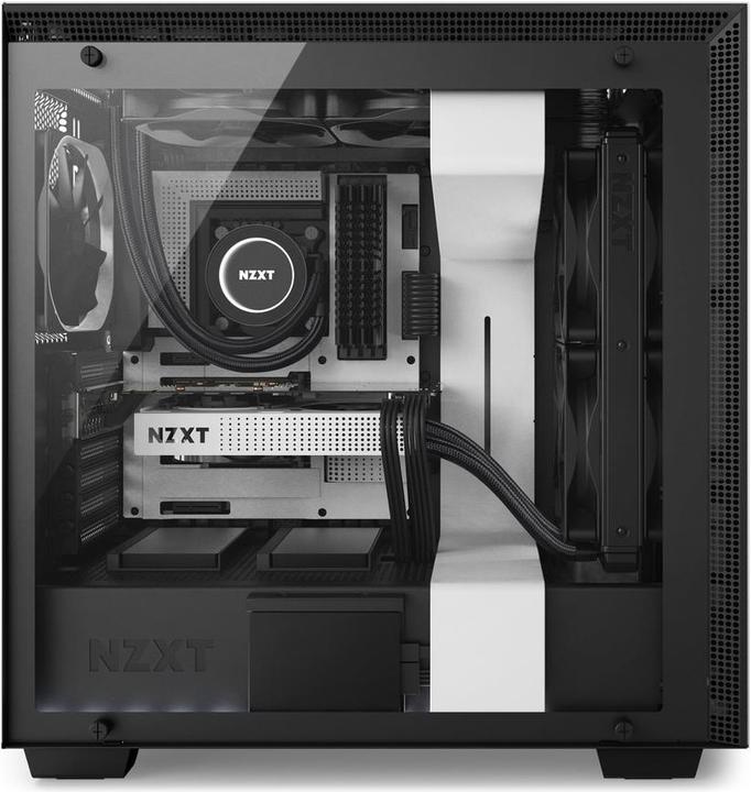 Actual product image NZXT H700i - White (ATX, mATX, Mini-ITX, E-ATX)