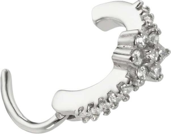 Produktbild Bijouteria Nasenring (Chirurgenstahl 316L, Kristall)