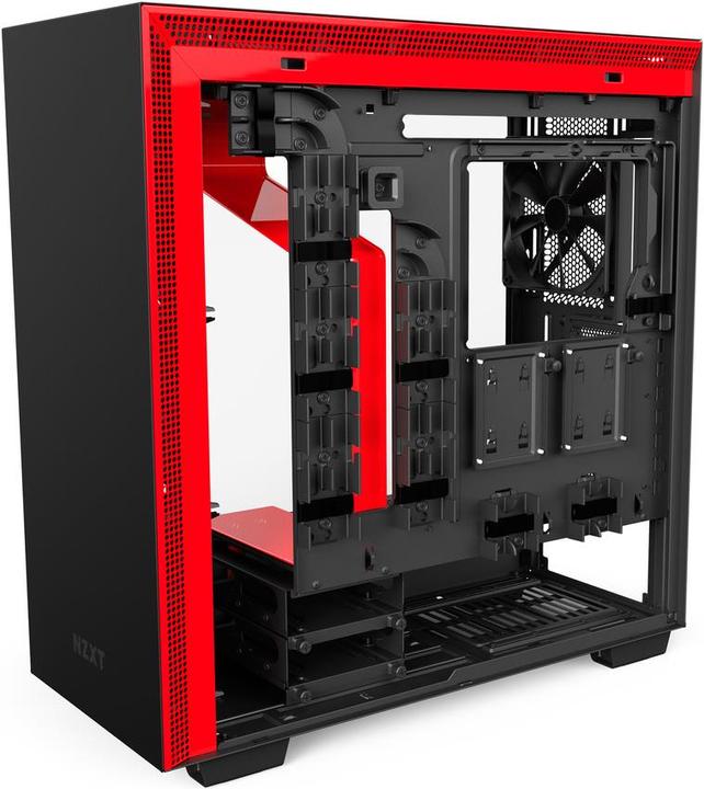 Actual product image NZXT H700i - Red (ATX, mATX, Mini-ITX, E-ATX)
