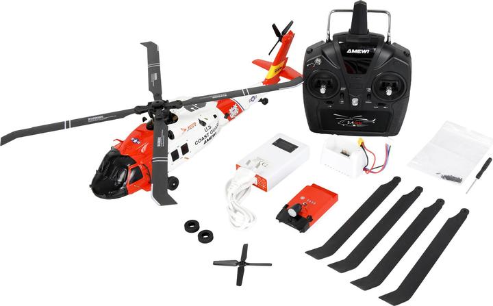 Immagine prodotto Amewi UH60 Black Hawk Coastguard Helikopter 6G/3D RTF