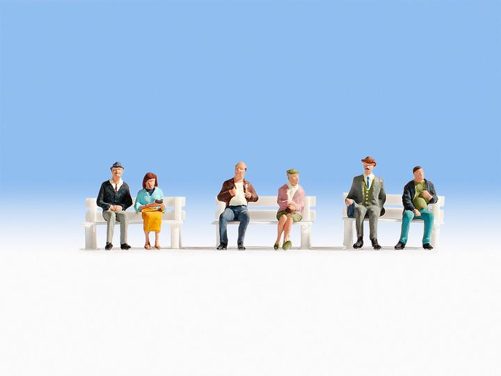 Actual product image Noch 36242 N Passengers Painted, Seat