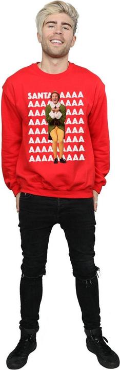 Immagine prodotto Elf Buddy Santa Scream Felpa Uomo (L)