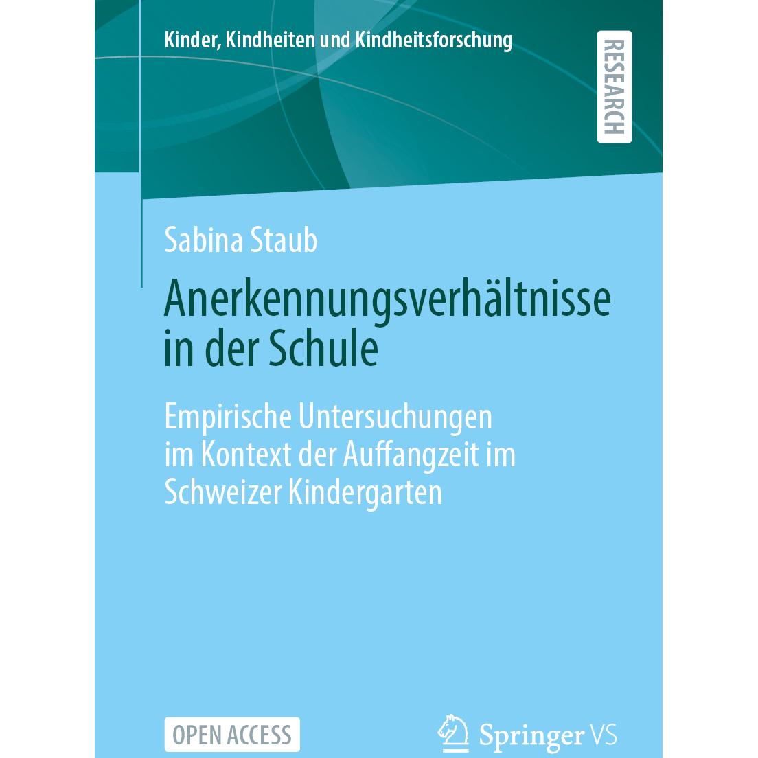 Thumbnail - Anerkennungsverhltnisse in der Schule, Fachbücher von Sabina Staub