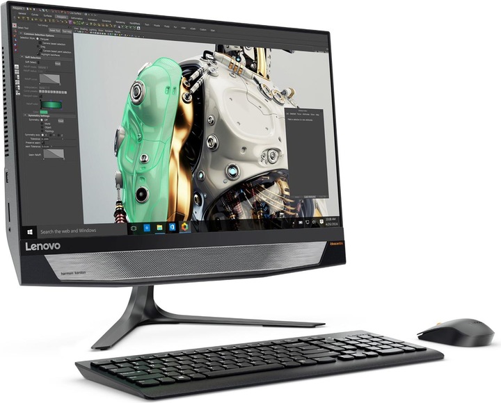 Produktbild Lenovo IdeaCentre 720-24IKB AiO (Intel Core i5-7400, 12 GB, 128 GB, GeForce GTX 960A)