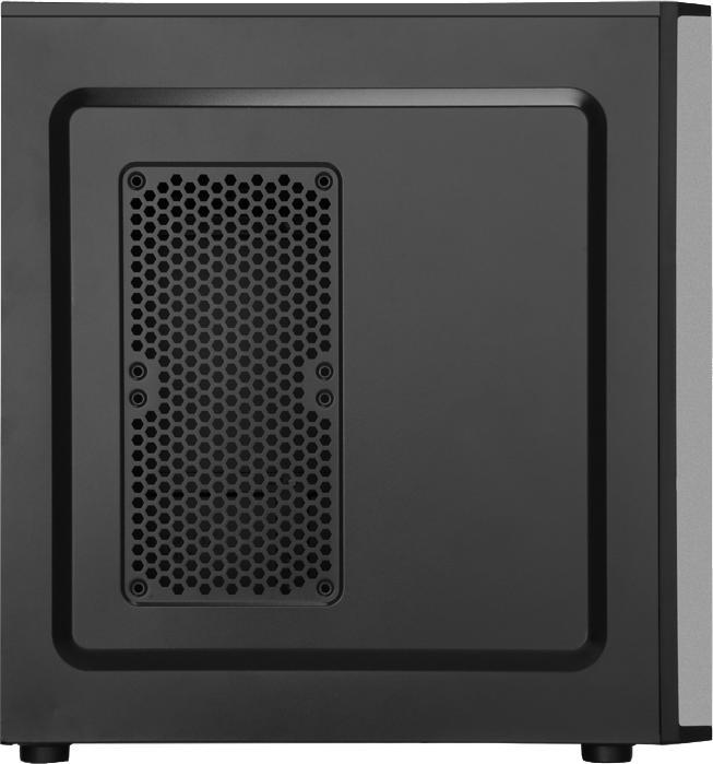 Actual product image Itek Boitier Moyen Tour ATX compatible Prime Dark + alimentation 500W (Noir) (mATX, ATX, Mini-ATX)