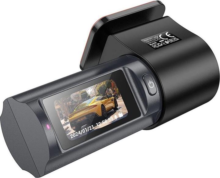 Hoco Headphone with microphone driving recorder with display 2K DV7 black (Écran intégré, Microphone intégré, 2K)