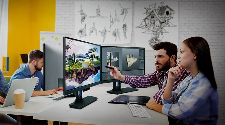 Actual product image BenQ Pd2500q (2560 x 1440 pixels, 25")