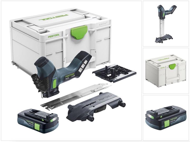 Festool ISC 240 EB-Basic Akku Dämmstoffsäge 18 V 240 mm + 1x Akku 3,0 Ah + Systainer - ohne